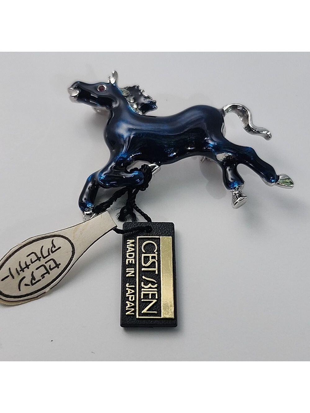 C'EST BIEN MADE IN JAPAN BROOCH PIN 2 INCHES #01